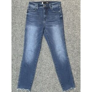 Kut From The Cloth Jeans - Connie Ankle Skinny Raw Hem -  Size 0